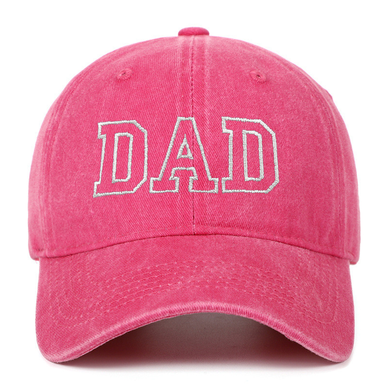 Amazon ベストセラー ウォッシュドコットン DAD MOM 刺繍ベースボールキャップ レトロ スポーツ レジャー ピークキャップ トレンディなサンハット|undefined
