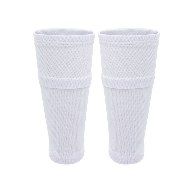 Cross-Border Cover-Up Shin Guard Socks for Men, Double-Layer High-Elastic Pocket Insert Football Shin Guard Socks for Teenagers