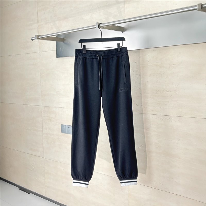 Ceiling Quality 25 Early Autumn Trendy Brand New g Family Embossed Solid Color Casual Pants Unisex Celebrity Style Handsome