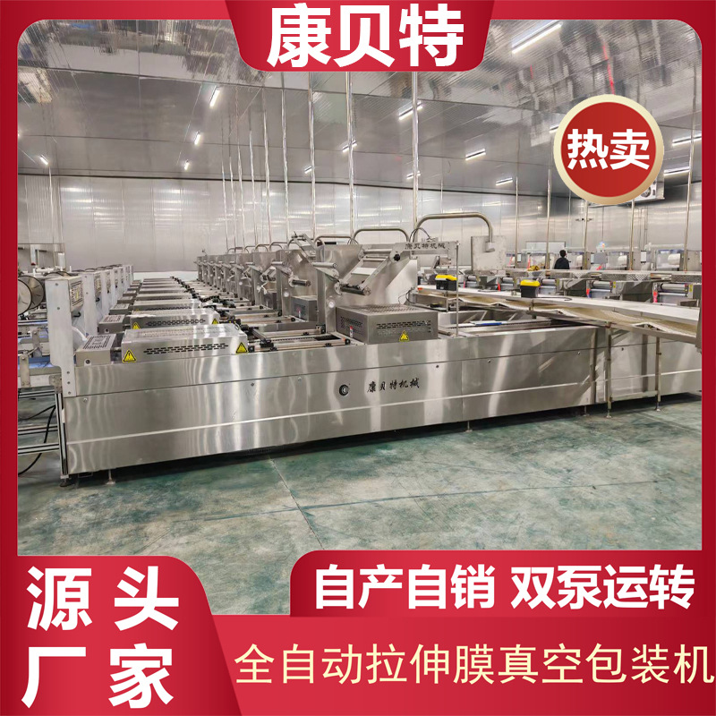 牛排真空包装机 商用冻板虾仁真空食品包装机 海产品拉伸膜包装机