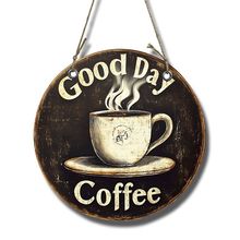 网红咖啡店墙面装饰挂画咖啡厅背景墙氛围创意美式现磨仿真