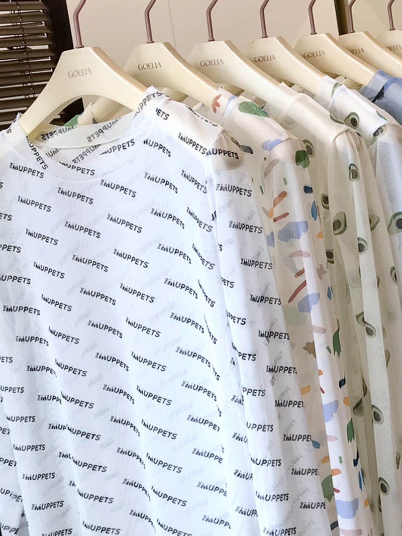 Summer silk sun protection clothing
