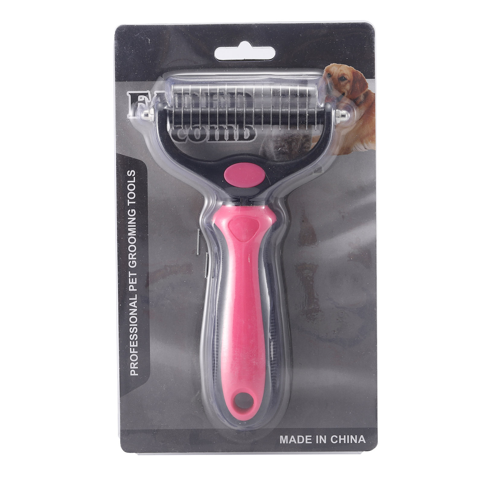 로즈 버블 쉘 포장 (검은 종이 카드)