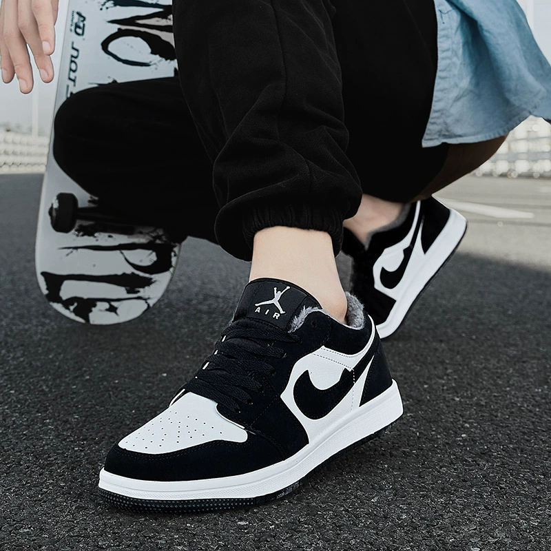 Air Jordan, Air Jordan 1, низкая обувь, флисовые кроссовки