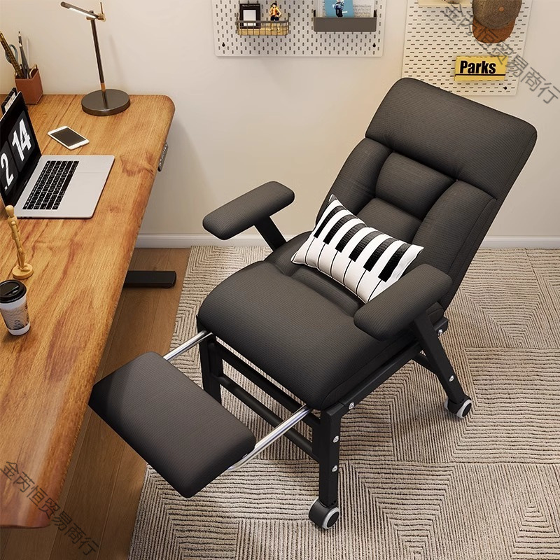 점심시간 접이식 안락의자 워크스테이션 등받이 의자 홈 기숙사 좌석 이중 목적 사무실 낮잠 컴퓨터 A4