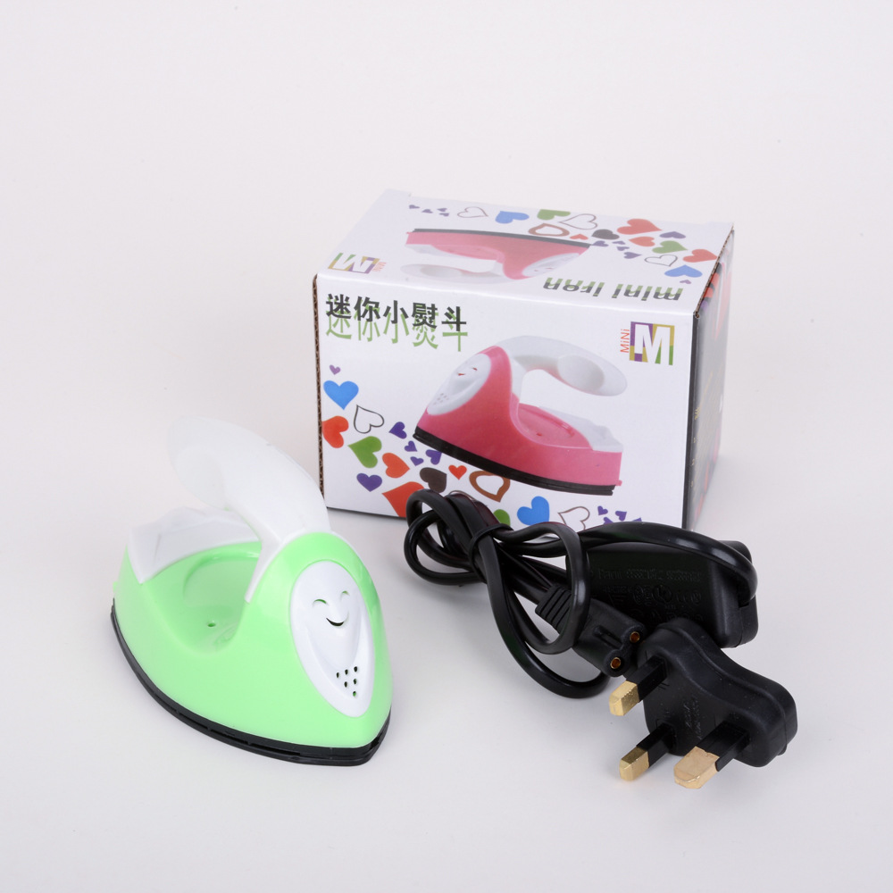 Mini Plancha Eléctrica para Manualidades DIY ABS Teflón Portátil para Transferencia Térmica
