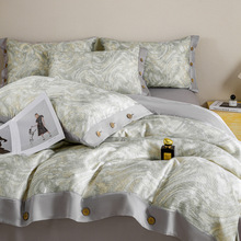 春夏60S莱赛尔天丝四件套床单被套床笠轻奢高端家用床上用品批发4