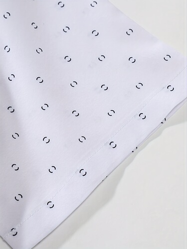 men's Casual Short Sleeve Shirt with Unique Full Print