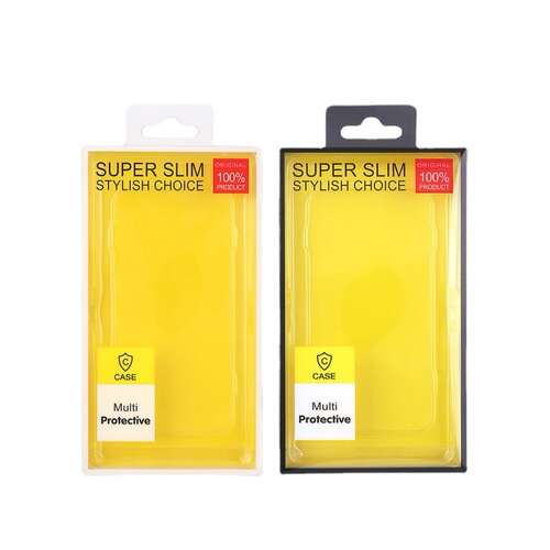 Mobile phone case packaging PVC box mobile phone case packaging box iphone mobile phone case transparent packaging box