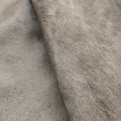 马毛皮革料皮毛马毛一体箱包地垫家具外面装饰男款马丁靴翻毛皮鞋