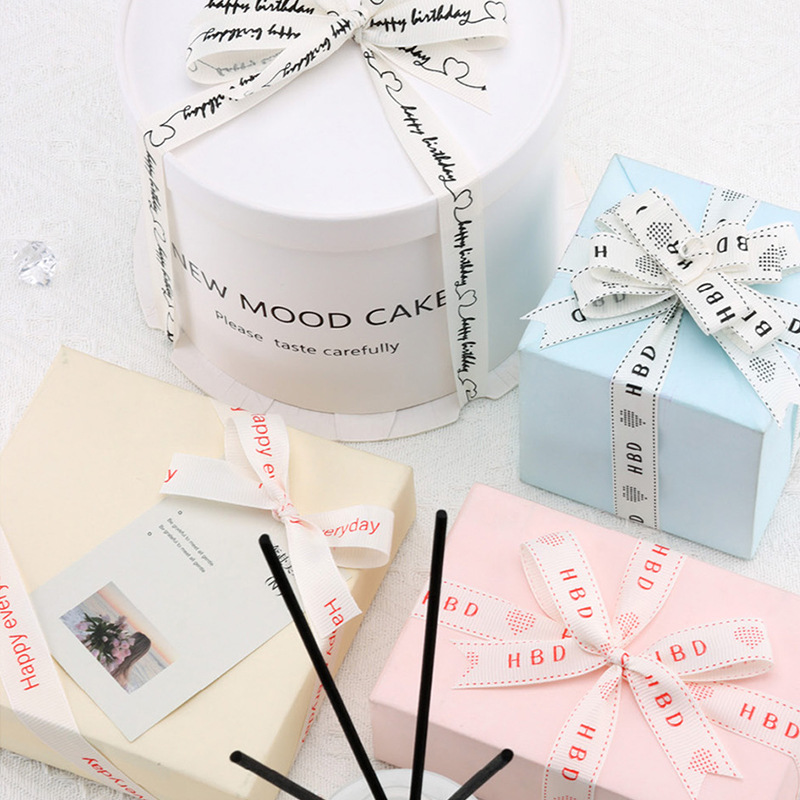 Huaxi Manster Inglés hilo de alta densidad flor envasado correa florista ramo diy cinta cinta cinta al por mayor