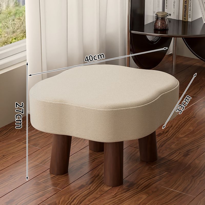 단단한 나무 프레임 + 구름 + 흰색