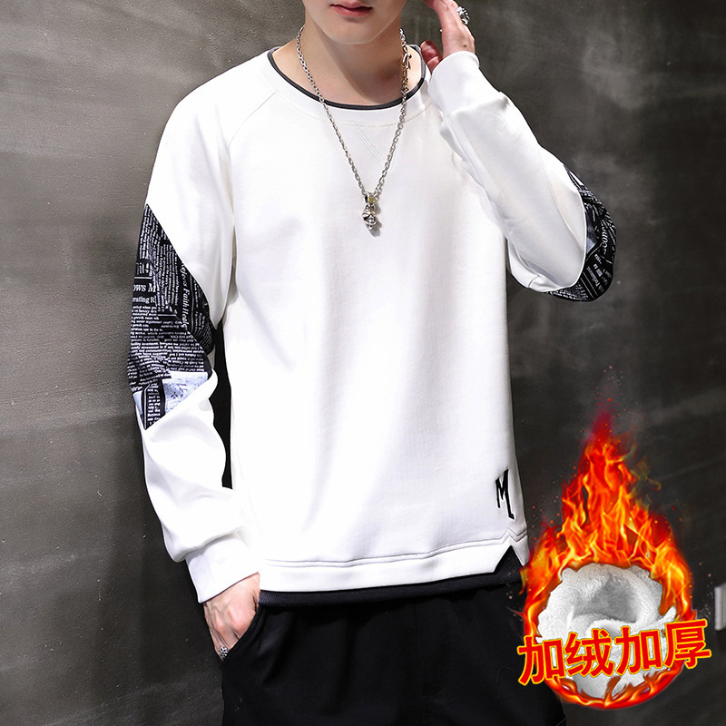 Sweatshirt Men's Spring & Fall New 2022 Sweatshirt Boys Loose Top Urban Simple Fashion Bottoming Shirt Men's Clothing Sweatshirt Men's Spring & Fall New 2022 Sweatshirt Boys Loose Top Urban Simple Fashion Bottoming Shirt Men's Clothing