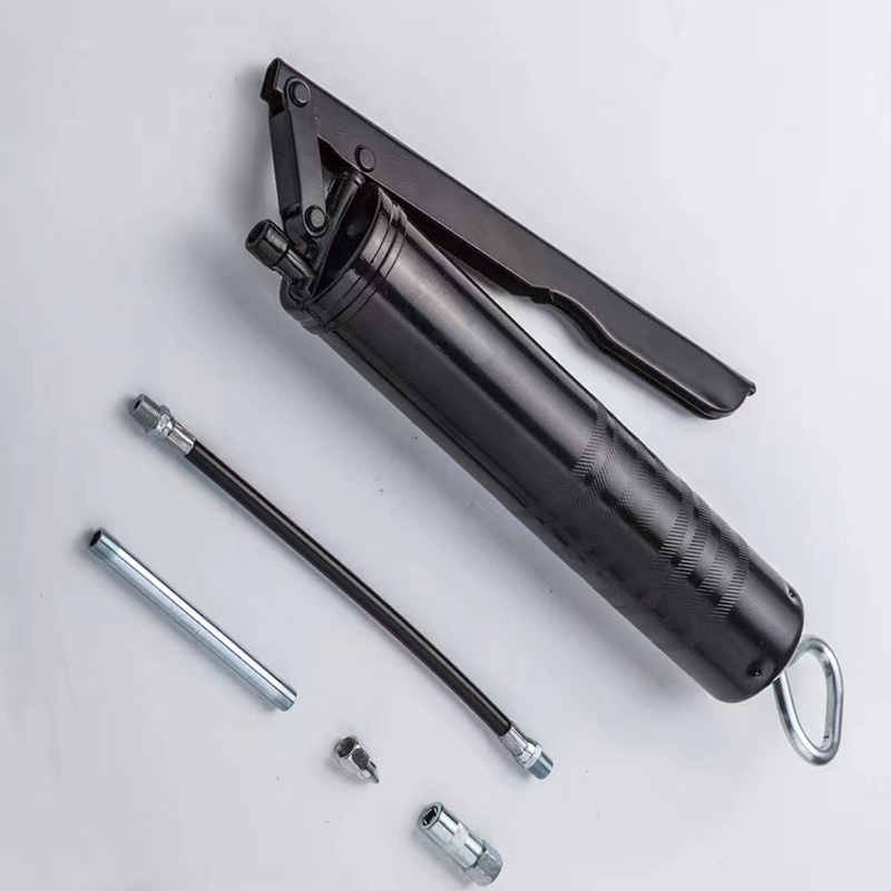 XF压杆式黑金刚手动黄油枪 400cc黄油枪牛油枪