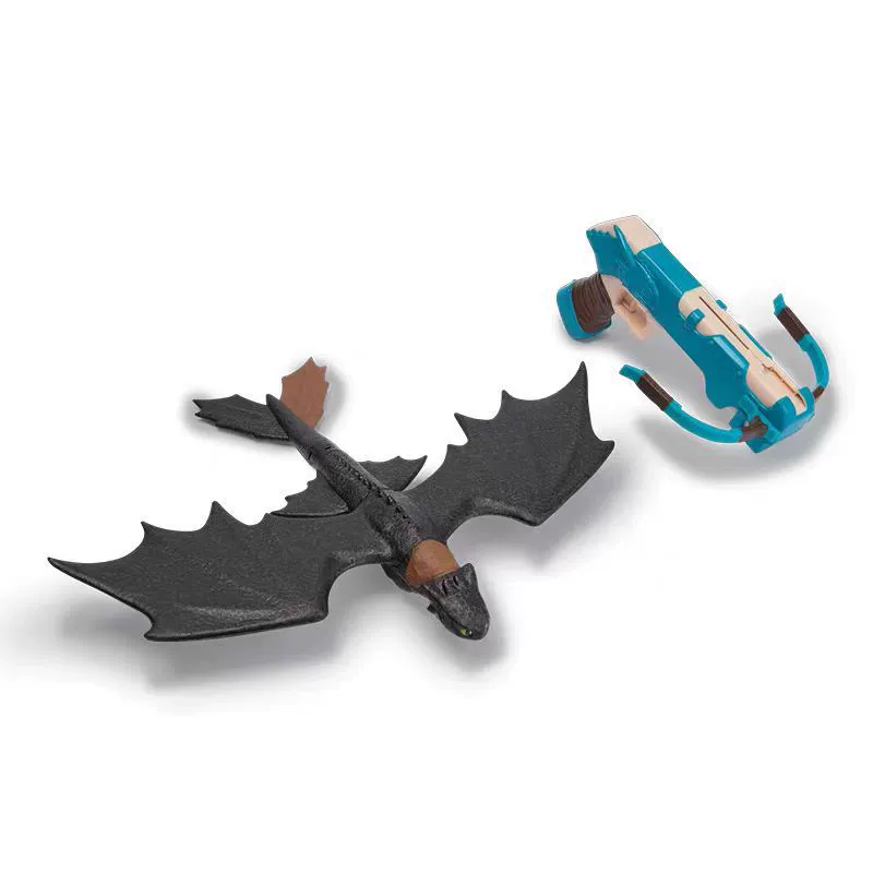 Оригинальный Dragon Trainer Movie Toothless Bow Dinosaur Model Launcher Toy