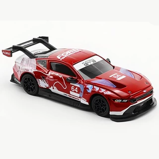 正版授权1:64福特野马GT3拼装版合金车模DIY 组装手工爱好玩具