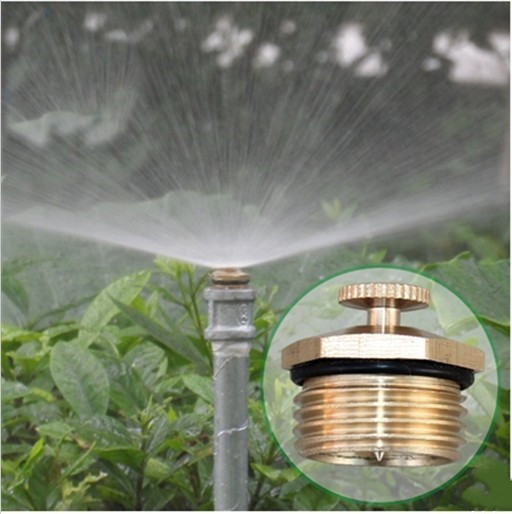 4分全铜台式雾化喷头高压农用喷雾灌溉草坪喷灌园林绿化降温洒水