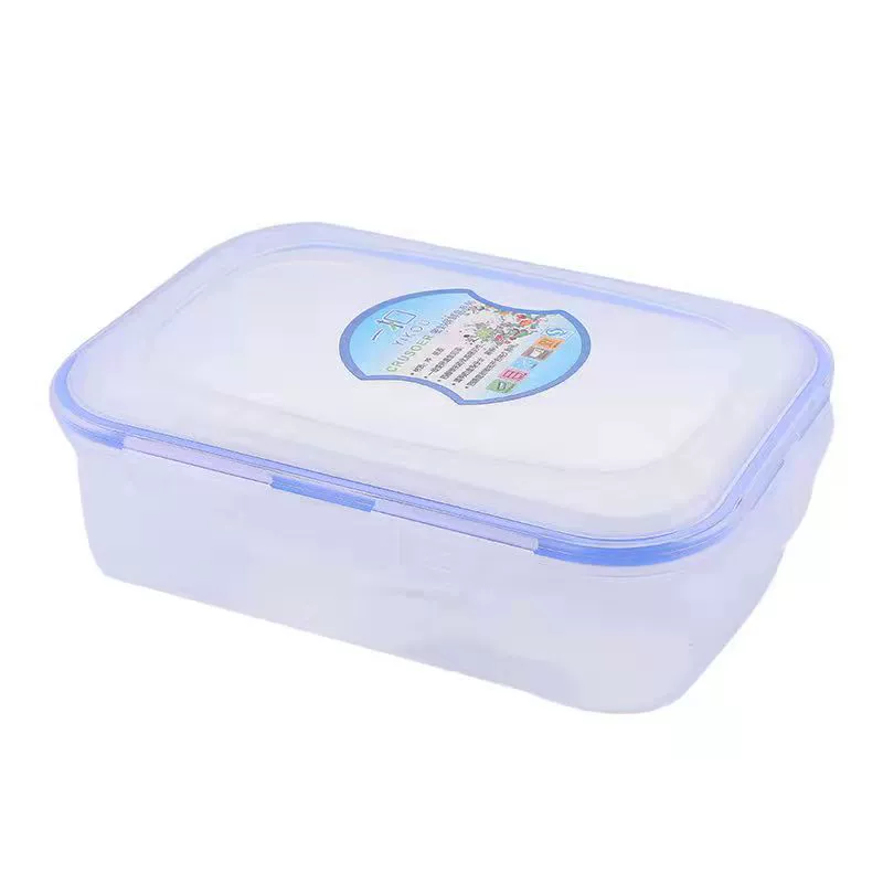Food‑grade heat‑resistant plastic food storage boxes, assorted shapes and capacities (290–2200 ml)