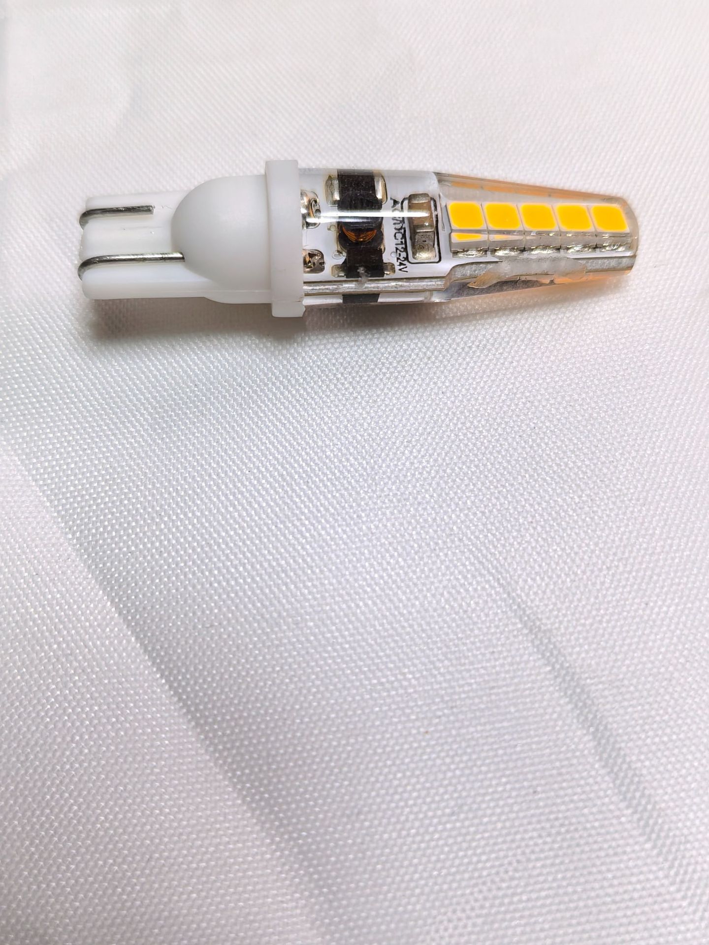 LED car position light T10 RV light landscape light boat deck light illumination 12V 24V silicone warm light adjustable