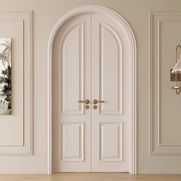 Supports Factory Inspection, Environmentally Friendly Bedroom Composite Solid Wood Paint Indoor Double Door Room Door Soundproof Double Opening Solid Wood Door Supports Factory Inspection, Environmentally Friendly Bedroom Composite Solid Wood Paint Indoor Double Door Room Door Soundproof Double Opening Solid Wood Door
