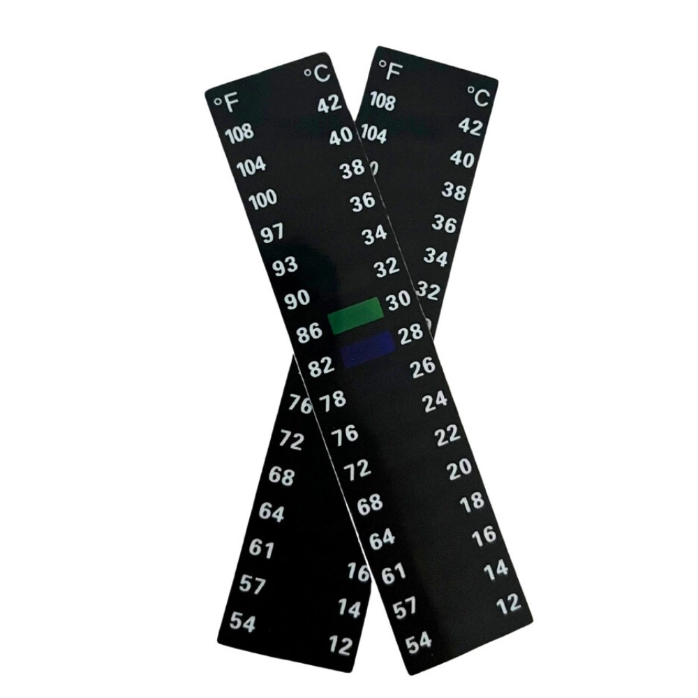 Пятно 12-42 градусов кислотное тесто термометр наклейки термометр рептилий коробка нагрева термометр наклейки для ферментера