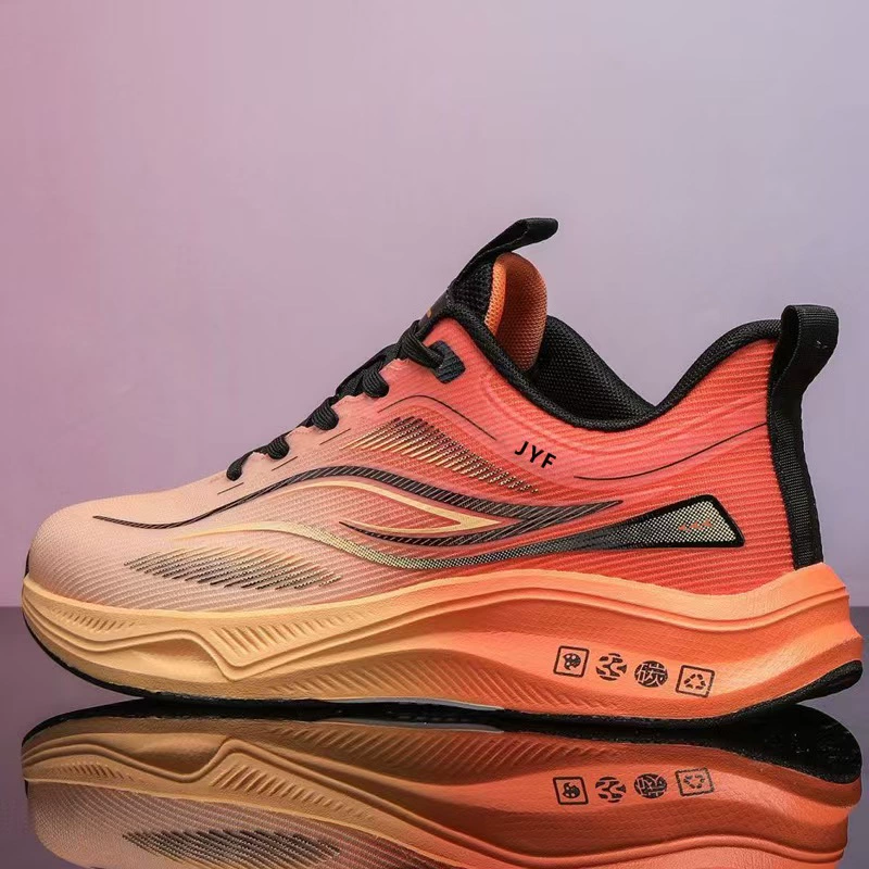 Summer footwear, men's breathable non-slip shock-absorbing sports shoes for leisure