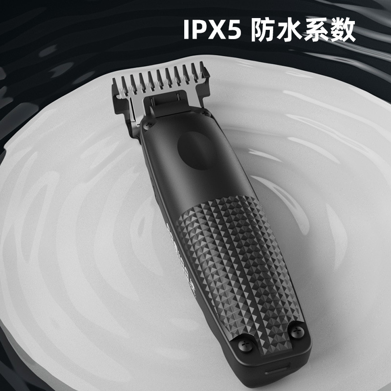 クロスボーダー電気バリカン彫刻メンズ特別充電式超長バッテリー寿命LCDデジタルディスプレイプロのヘアサロン電気バリカン|undefined