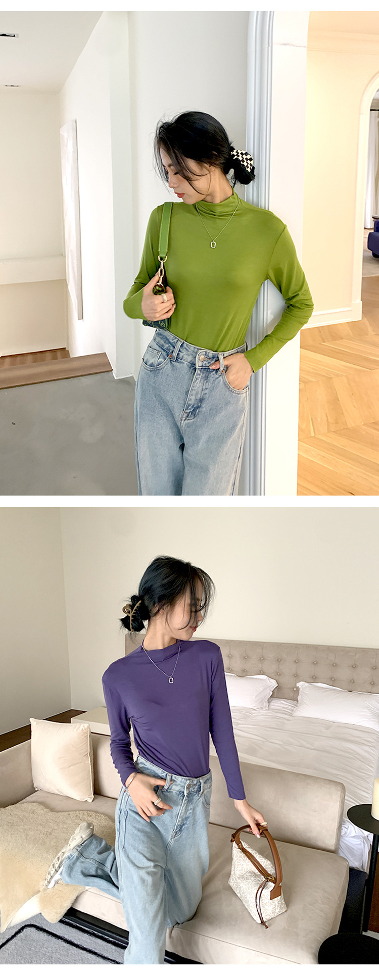 半高领打底衫_07