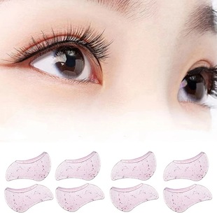 1 Pair of Eyelash Blanket Super Fit Eyelash Patch Extended Self-Adhesive Curling Silicone Gasket