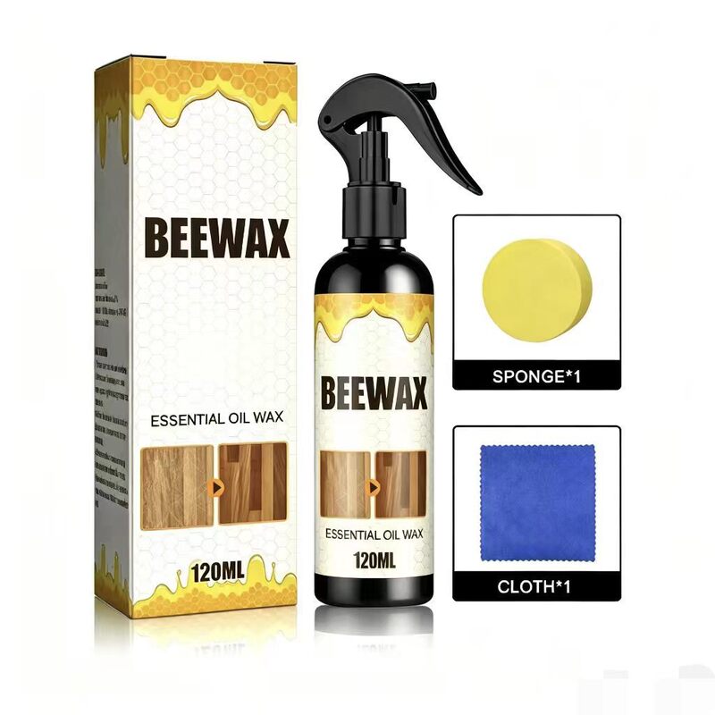 Neutral Furniture Beeswax Spray for Furniture and Floor Care, Polishing, Waterproofing, Anti-Cracking, and Anti-Scratch