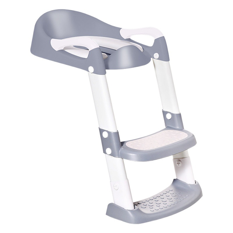 Children's Toilet Stair-Type Boy and Girl Baby Toilet Pad Rack Ladder Foot Stool Toilet Ring Pp Material