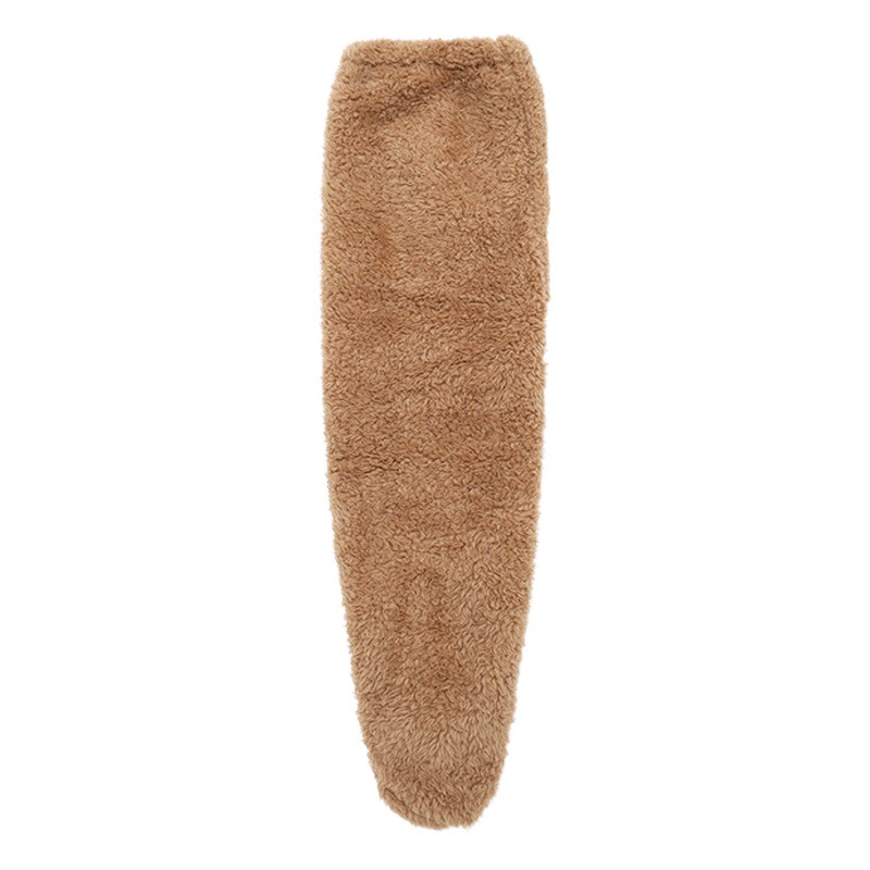 Ancianos rodillera caliente vieja pierna fría articulación de la rodilla calcetines largos a prueba de frío habitación con aire acondicionado para dormir almohadilla de pie almohadilla de la pierna engrosada