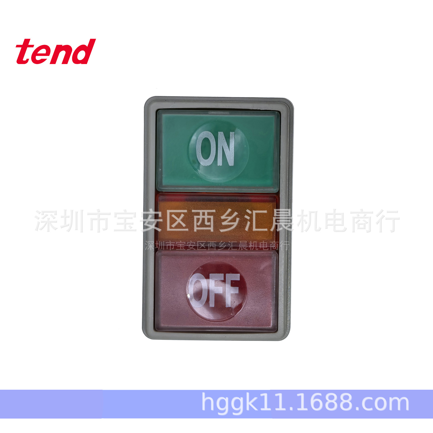 TEND台湾天得两点式按钮T2ITL2O-1C T2ITL2O-L1C T2ITL7O-1C