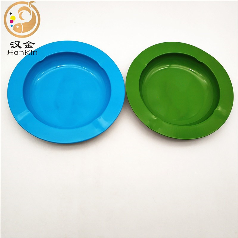 马口铁彩色手卷烟盘托盘 盘碎烟器手卷配件碟子盘子