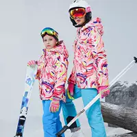 Северо-Восточный лыжный костюм для снежной страны, Женский сноуборд, двойная доска, альпинизм, лыжи на открытом воздухе, ветрозащитный водонепроницаемый теплый спортивный, трансграничный