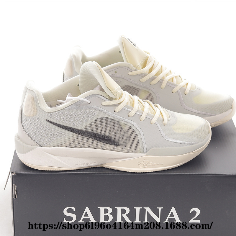 Putian Shoes Classic Sabrina 2 Ep Sabrina 2Nd Generation Anti-Twist Anti-Slip Men's Practical Basketball Shoes Pure Original