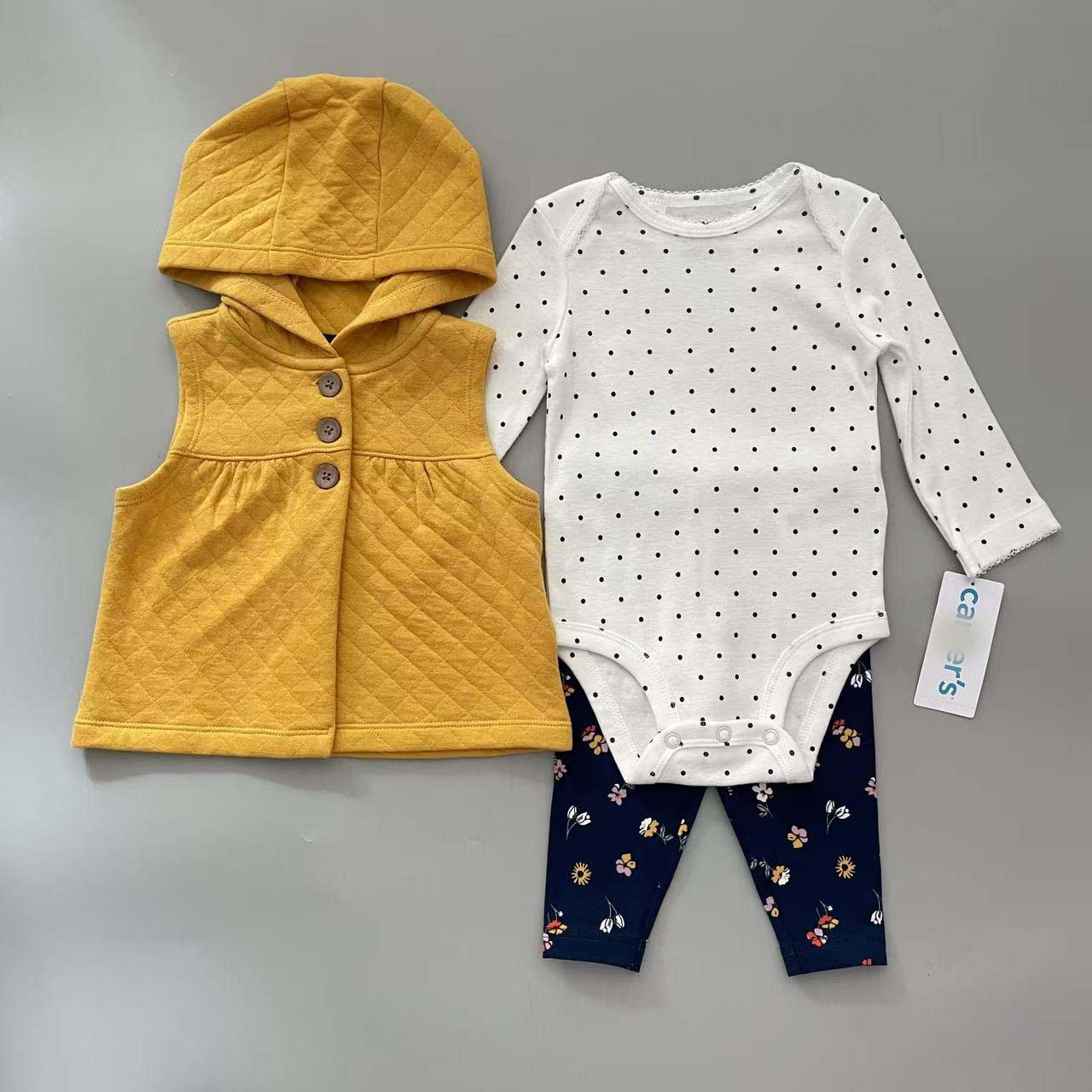 [Build from one hand] Car*ters original 3-piece jacket set Original baby jacket set 4
