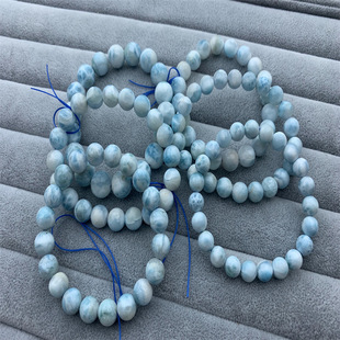 Larimar ������Ӻ��yʯ��Ȧ�ִ� �~ᘼ{�}ʯ ������ 108�w����