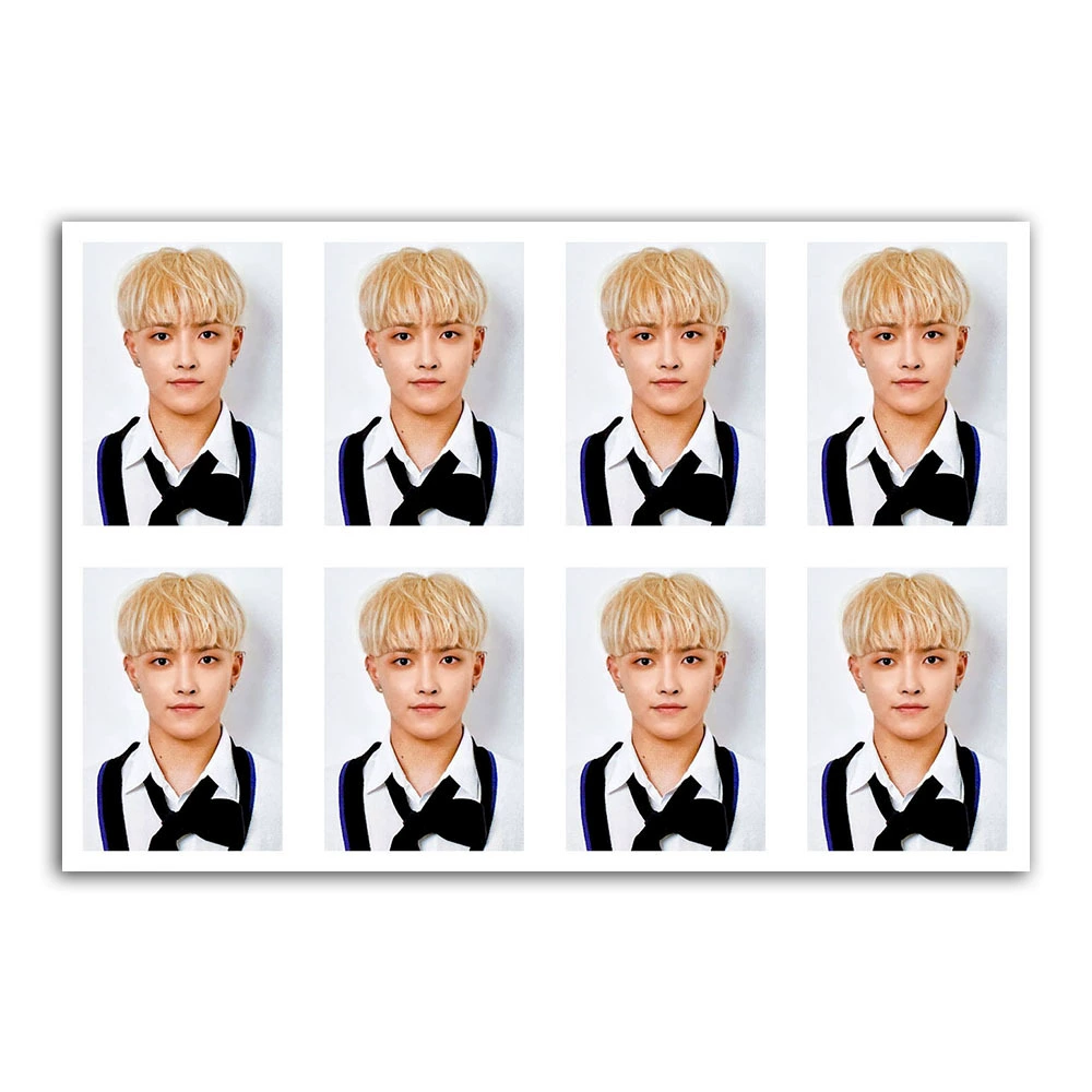 ATeez 2-й Atiny Fankit периферия Сертификат Фото Фото Паспортные фотографии