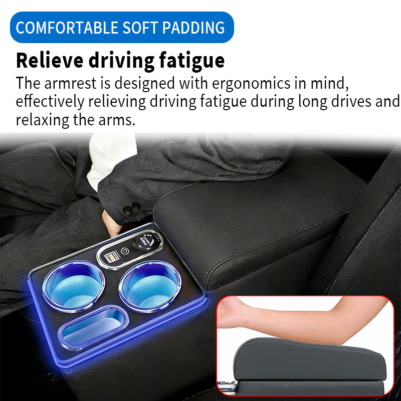 Suitable for Nissan Serena E-Power C27 C26 Console Armrest Box Middle Storage Box