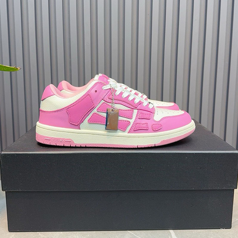 2024 nuevo estilo arim * zapatos de hueso hombres y mujeres zapatos deportivos casuales transpirables zapatos de pareja de panda blanco y negro de cuero a juego