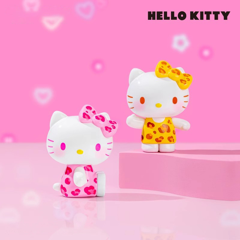 本物のサンリオハローキティサマーレインボーキャンディシリーズブラインドバッグトレンディなフィギュア周辺かわいい装飾品卸売ギフト|undefined