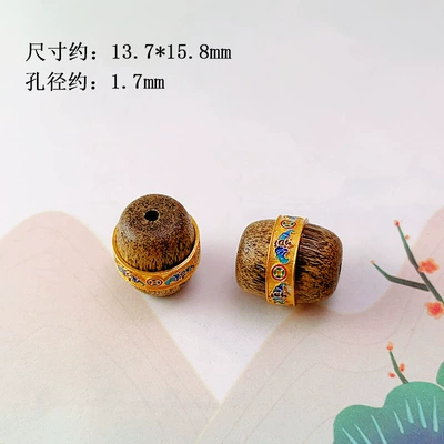 Accessories Wenwan Bracelet Spacer Beads – Zərgərlik ara hissələri - waist-bead-style-3-gold