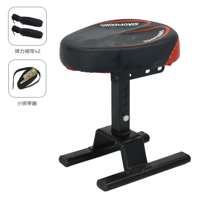 Black and red 010 single seat + adjustable + small strap device