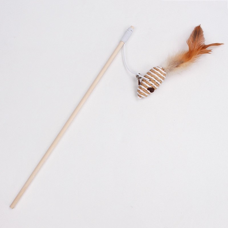 逗猫棒猫咪自嗨带铃铛幼猫耐咬可伸缩替换头逗猫玩具用跨境专供|undefined