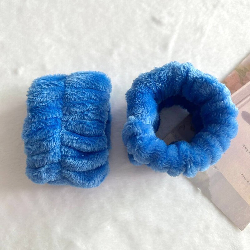 漫画かわいいステッチヘアバンド卸売女性ぬいぐるみステッチ洗顔リストバンド刺繍蝶エンドヘアバンド|undefined