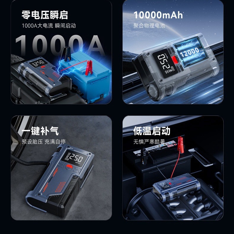 Lighter, inflatable lights, power supply, handheld air pump