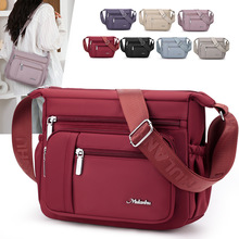 大容量通勤旅行包轻便防水尼龙布包潮流女士单肩包跨境热销斜挎包