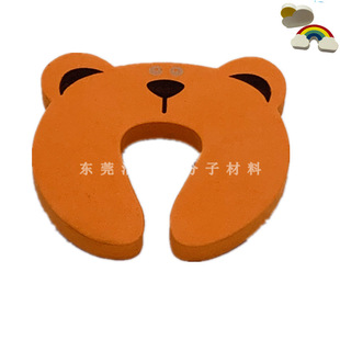 Cartoon toy EVA door card foam door card holder hand door sewing plug eva sponge for home use
