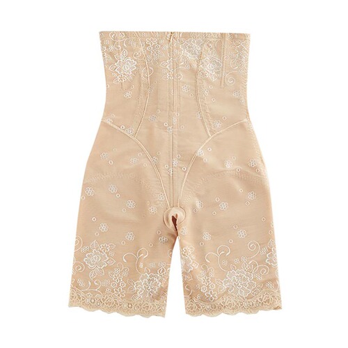 Zipper-breasted high-waisted tummy-control shaping pants postpartum tummy-control butt-lifting body-shaping pants for women